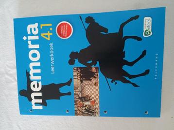 Leerwerkboek Memoria 4.1, Enlèvement, Comme neuf, Secondaire, Histoire