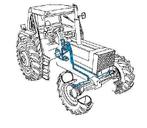 Kit direction hydraulique pour tracteur (toutes marques), Envoi, Autres marques, Direction