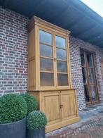 Eiken buffetkast/vitrinekast GRATIS LEVERING, Huis en Inrichting, Kasten | Vitrinekasten, Ophalen of Verzenden, Zo goed als nieuw