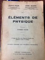 Elementen van de natuurkunde, derde deel, Nicaise, Delhière, Ophalen of Verzenden