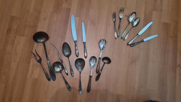 Zilveren Bestek set van Sola 100 - 75 delig, Antiek en Kunst, Antiek | Bestek, Ophalen of Verzenden