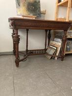 Klein charmant Mechels tafeltje met een hoekje af, 100 tot 150 cm, Gebruikt, Rechthoekig, Vintage