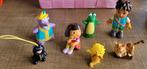 Dora the Explorer: 7 verschillende figuurtjes, Verzamelen, Poppetjes en Figuurtjes, Gebruikt, Ophalen of Verzenden