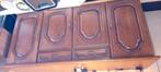 Bruine houten dressoir, 200cm op 100cm hoog, 60cm breed, Ophalen