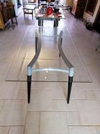Table en verre, Ophalen, 50 tot 100 cm, Rechthoekig, Glas