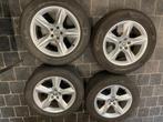 Autobanden op velg, Gebruikt, 255 mm, Banden en Velgen, Winterbanden