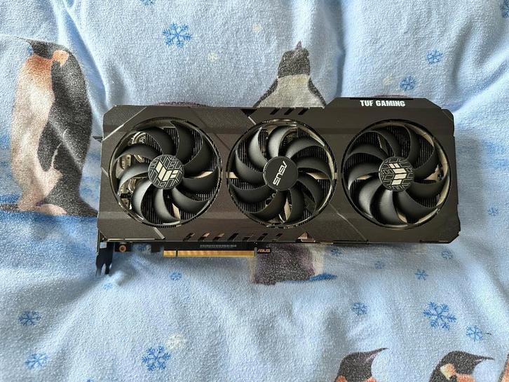 Asus TUF gaming 3070 TI OC, Computers en Software, Videokaarten, Zo goed als nieuw, Nvidia, PCI-Express 4.0, GDDR6, HDMI, DisplayPort