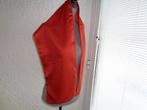 Foulard écharpe  brun rouge foncé. 1m35 X 26,5 cm., Comme neuf, Enlèvement ou Envoi, Écharpe