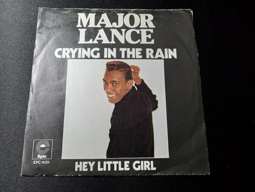 Major Lance ‎– Crying In The Rain ''Popcorn", Cd's en Dvd's, Vinyl Singles, Zo goed als nieuw, Single, R&B en Soul, 7 inch, Ophalen of Verzenden