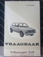 Vraagbaak Volkswagen Vw Golf 1.5 1.6l Olyslager 1974/1979, Auto diversen, Handleidingen en Instructieboekjes, Ophalen of Verzenden