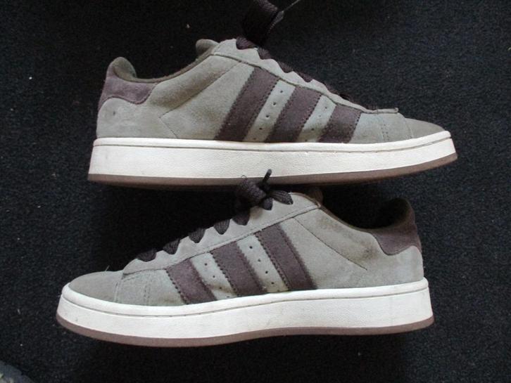 Adidas Campus 00S, maat 41 1/3 Heel mooie staat, Kleding | Dames, Schoenen, Gedragen, Sneakers, Groen, Verzenden