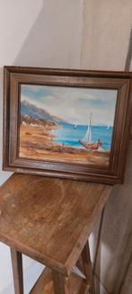 Petite marine olieverfschilderij, Antiek en Kunst, Ophalen