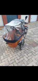 Babboe bakfiets carve, Gebruikt, Huif, 2 kinderen, Ophalen