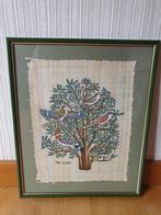 Papyrus schilderij - Levensboom, Antiek en Kunst, Ophalen