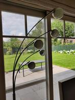 staande lamp chroom, Huis en Inrichting, Lampen | Vloerlampen, Ophalen, 200 cm of meer, Glas, Zo goed als nieuw