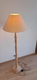 Lampe de salon sur pied en bois, Ophalen, Gebruikt, Hout, 100 tot 150 cm