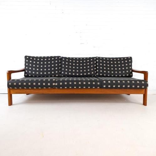 Vintage 3 zits bank Deens design, Antiek en Kunst, Antiek | Meubels | Stoelen en Sofa's, Ophalen