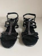 Zwarte sandalen Cypres 38, Comme neuf, Cypres, Noir, Enlèvement ou Envoi