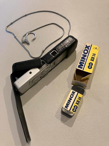 Minox C spy camera with film cartridge