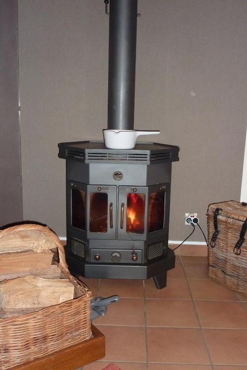 Poêle à bois, Huis en Inrichting, Kachels, Gebruikt, Vrijstaand, Houtkachel, Hout, Ophalen