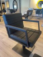 Kapperstoel Tempo knipstoel kapsaloninterieur barber kapper, Nieuw, Ophalen of Verzenden, Leer, 75 tot 100 cm