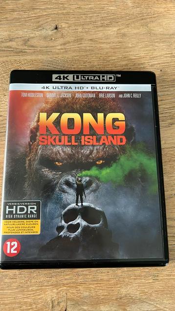 Kong Skull Island 4k blu-ray