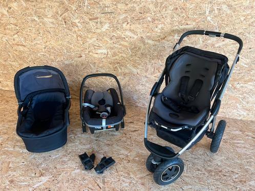 Maxi cosi 3 in 1, Kinderen en Baby's, Kinderwagens en Combinaties, Zo goed als nieuw, Combiwagen, Maxi-Cosi, Luchtbanden, Met autostoeltje