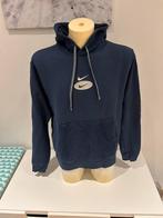 Blauwe trui met kap van Nike - maat L, Kleding | Heren, Maat 52/54 (L), Blauw, Ophalen of Verzenden, Zo goed als nieuw