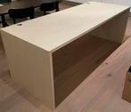 Grand bureau bois clair 200x90cm, Huis en Inrichting, Ophalen, Zo goed als nieuw, Bureau