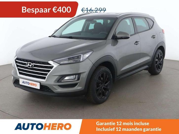 Hyundai Tucson 1.6 Pure 2WD (bj 2019), Auto's, Hyundai, Te koop, Tucson, ABS, Achteruitrijcamera, Airbags, Airconditioning, Bluetooth