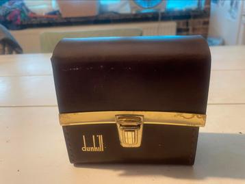 Schattig echt lederen koffertje van Dunhill beschikbaar voor biedingen