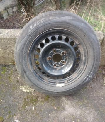 1 originele VW Golf 4 15 inch stalen velg (5×100), Auto-onderdelen, Ophalen, Gebruikt, Rover