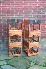 Caisses à bouteilles en bois anciennes, Maison & Meubles, Enlèvement, Bois, Moins de 50 cm