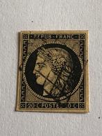 Nummer 3 van France Ceres heeft de grid geannuleerd, Postzegels en Munten, Postzegels | Europa | Frankrijk, Gestempeld