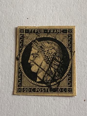 Nummer 3 van France Ceres 1850 heeft de grid geannuleerd  beschikbaar voor biedingen