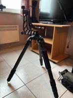 Statief + kop, TV, Hi-fi & Vidéo, Matériel d'optique | Télescopes, Enlèvement, Comme neuf