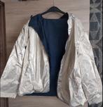 Regenjas maat 46 goud / blauw, Ophalen of Verzenden, Gedragen, Blauw, Jas of Mantel