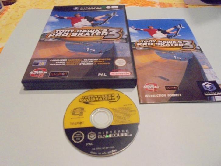 GameCube Tony Hawk's pro skater 3 (CIB), Games en Spelcomputers, Games | Nintendo GameCube, Gebruikt, Sport, 2 spelers, Vanaf 16 jaar