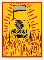 Absoluut vodka By Keith haring, Antiek en Kunst, Kunst | Litho's en Zeefdrukken, Ophalen of Verzenden