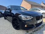 BMW 116i//BOITE AUTO//ANNÉE 2012// CARNET/PACK M/GARANTIE, Auto's, Testrit aan huis, 4 cilinders, Zwart, Leder