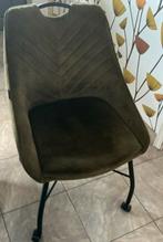 Table de cuisine avec 4 chaises, Maison & Meubles, Chaises, Enlèvement, Comme neuf, Blanc