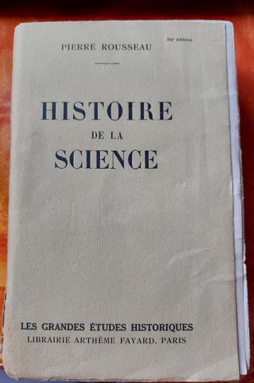 Histoire de la Science , Pierre Rousseau
