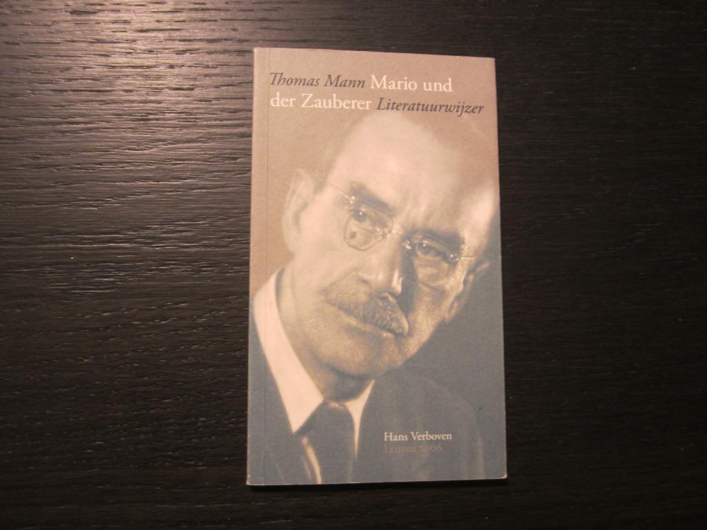 Thomas Mann -Mario und der Zauberer- Literatuurwijzer, Ophalen of Verzenden