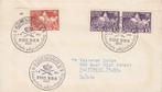 1951 - DENEMARKEN - FDC 100 jaar Deense Postzegels, Postzegels en Munten, Postzegels | Europa | Scandinavië, Verzenden, Denemarken