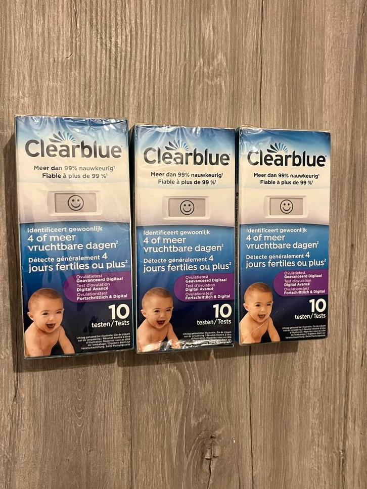 Clearblue ovulatiesten in seal, Kinderen en Baby's, Overige Kinderen en Baby's, Ophalen