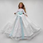 Heel mooie barbie trouwjurk lange mouwen, Ophalen of Verzenden, Zo goed als nieuw, Barbie