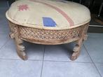 Oosters bijzettafeltje/pouf, Ophalen, Gebruikt