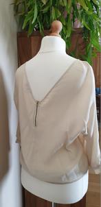 Jeff blouse - Maat 36, Kleding | Dames, Jeff, Beige, Ophalen of Verzenden, Zo goed als nieuw