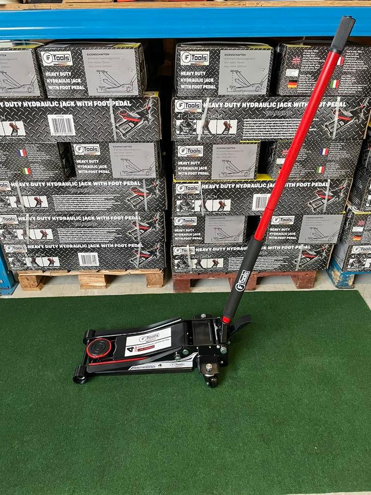 Nieuwe topkwaliteit 4-ton hydraulische garage krikken, Auto diversen, Krikken, Nieuw, Garagekrik, Hydraulisch, Ophalen