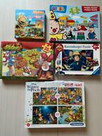 12 puzzels - studio 100 - disney - brandweerman sam, Ophalen, Zo goed als nieuw